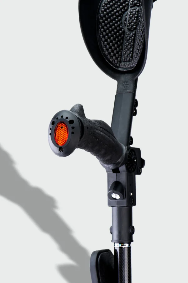 Muletas para adultos Ergobaum Carbon Fiber Black Mamba (par) - Imagen 6