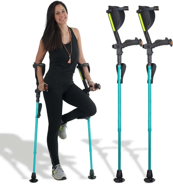 Muletas de antebrazo para adultos 7G Ergobaum (par) - Imagen 3