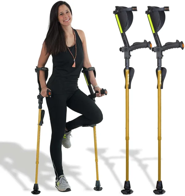 Muletas de antebrazo para adultos 7G Ergobaum (par) - Imagen 5
