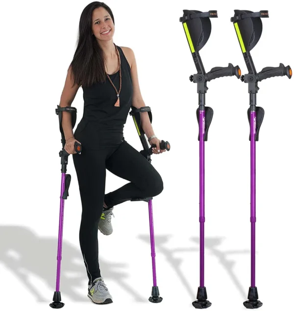 Muletas de antebrazo para adultos 7G Ergobaum (par) - Imagen 7