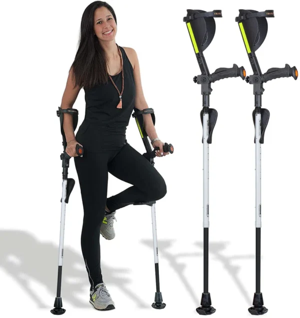 Muletas de antebrazo para adultos 7G Ergobaum (par) - Imagen 8