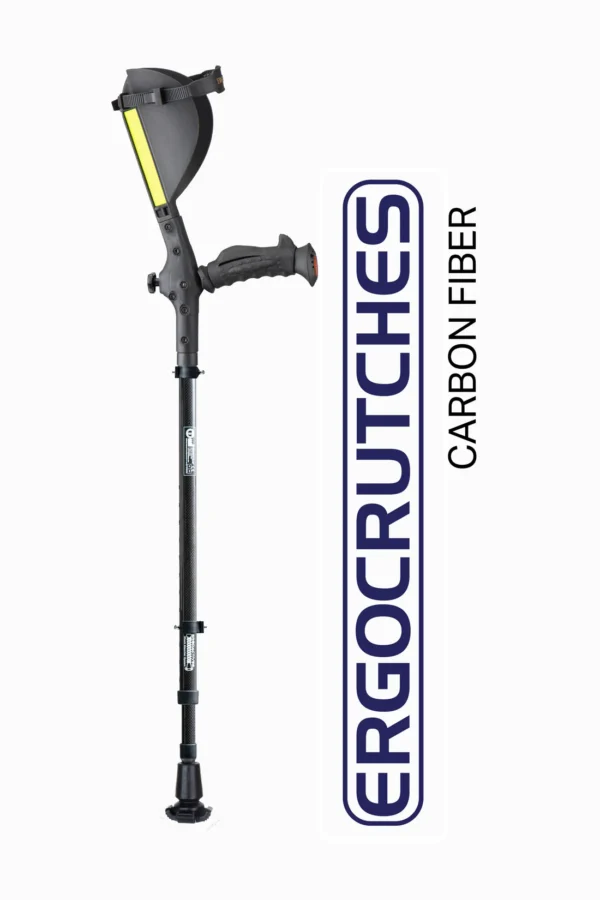 Bastón XG ERGOCRUTCHES de fibra de carbono (una pieza) - Imagen 2