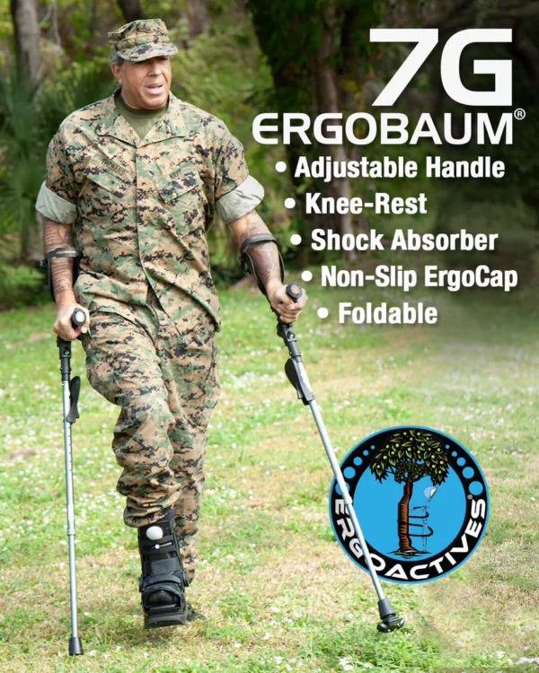 Muletas de antebrazo para adultos 7G Ergobaum (par) - Imagen 34