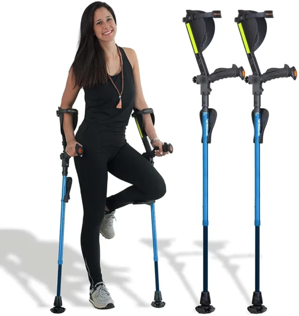 Muletas de antebrazo para adultos 7G Ergobaum (par) - Imagen 6