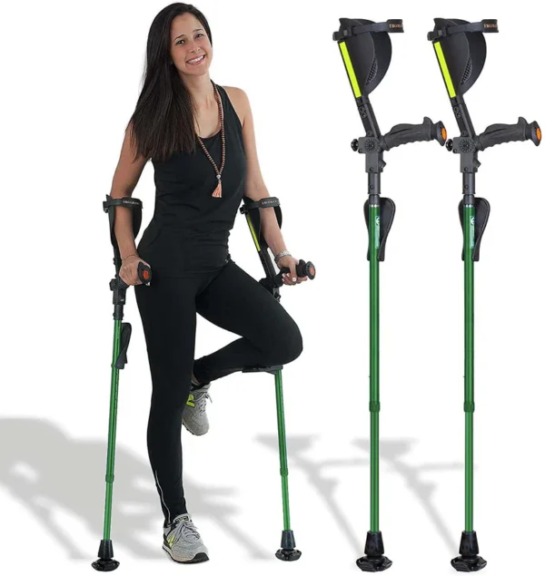 Muletas de antebrazo para adultos 7G Ergobaum (par) - Imagen 10