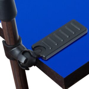 Ergo-Clip: Dispositivo de agarre y soporte para muletas y bastones