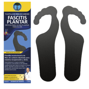 Plantilla Fibra de Carbono para Fascitis Plantar 1 par